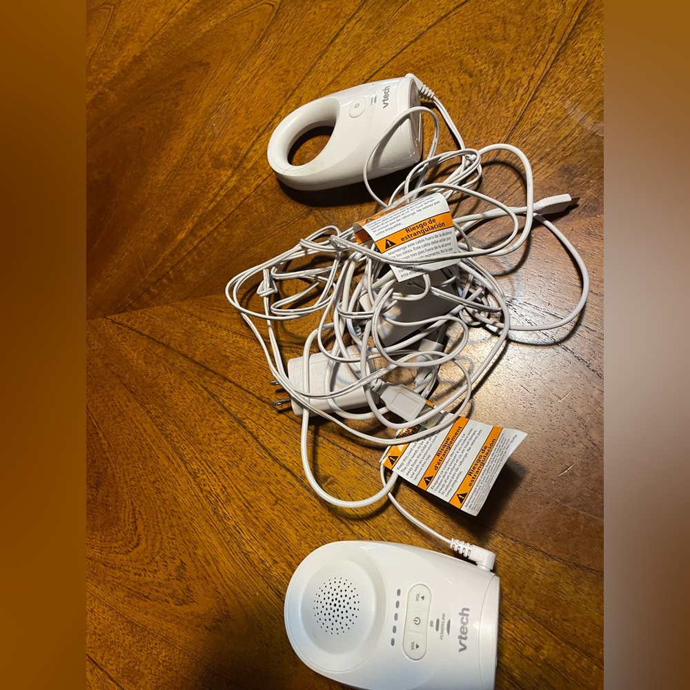 VTech White Baby Monitor Set